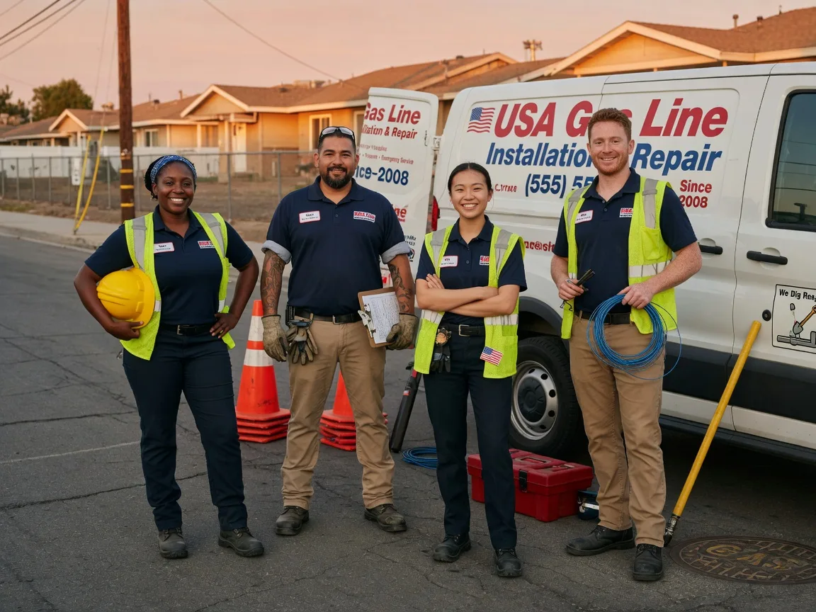Gas Line Installation company in Milford, CA